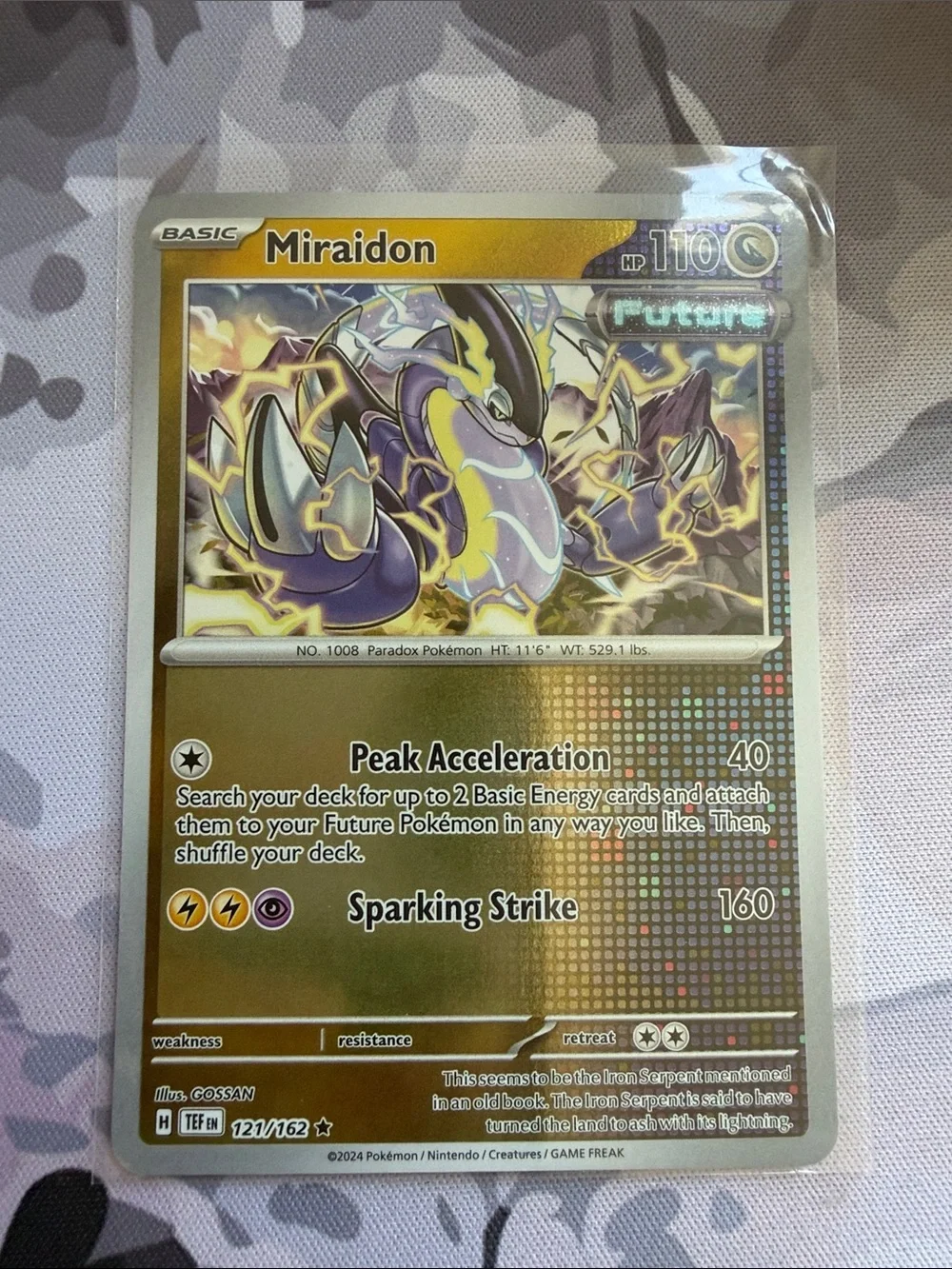 Miraidon Pokémon Card Lot | 3 Holo & Reverse Holo Cards ✨5/$25✨
